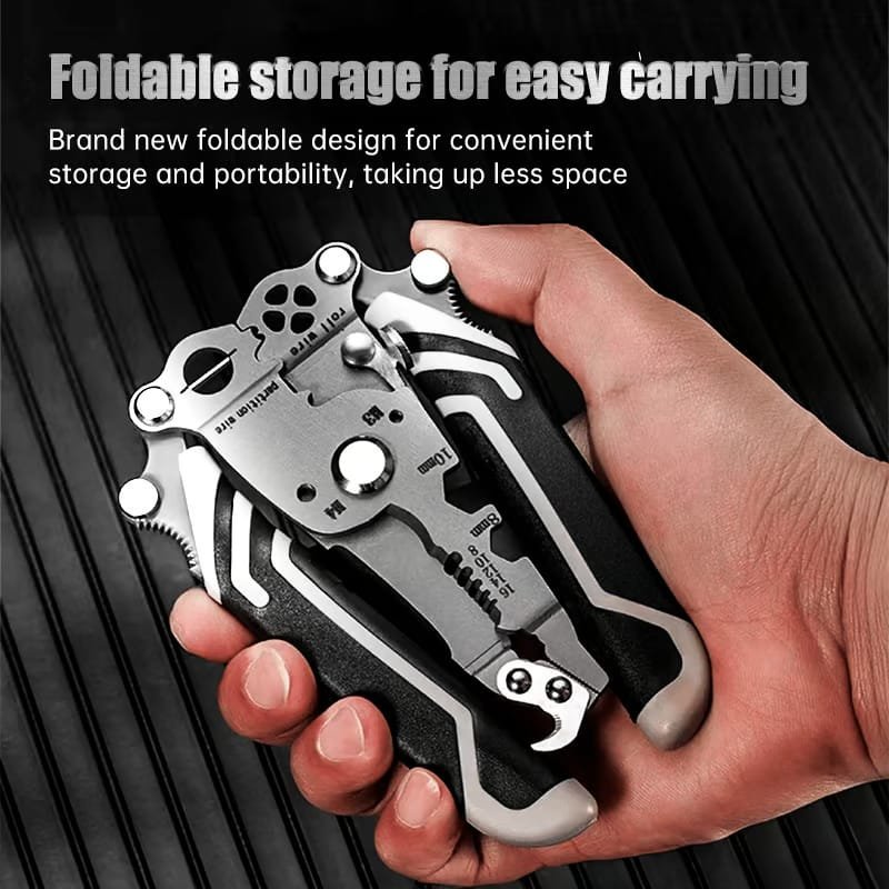 🔥Limited Time Offer 50% OFF🔧 Foldable 15-in-1 Electrician's Multi-Tool for Wire Stripping! - Image 3