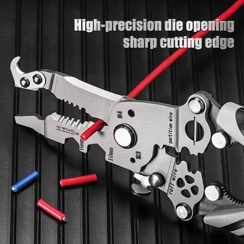 🔥Limited Time Offer 50% OFF🔧 Foldable 15-in-1 Electrician's Multi-Tool for Wire Stripping! - Image 4