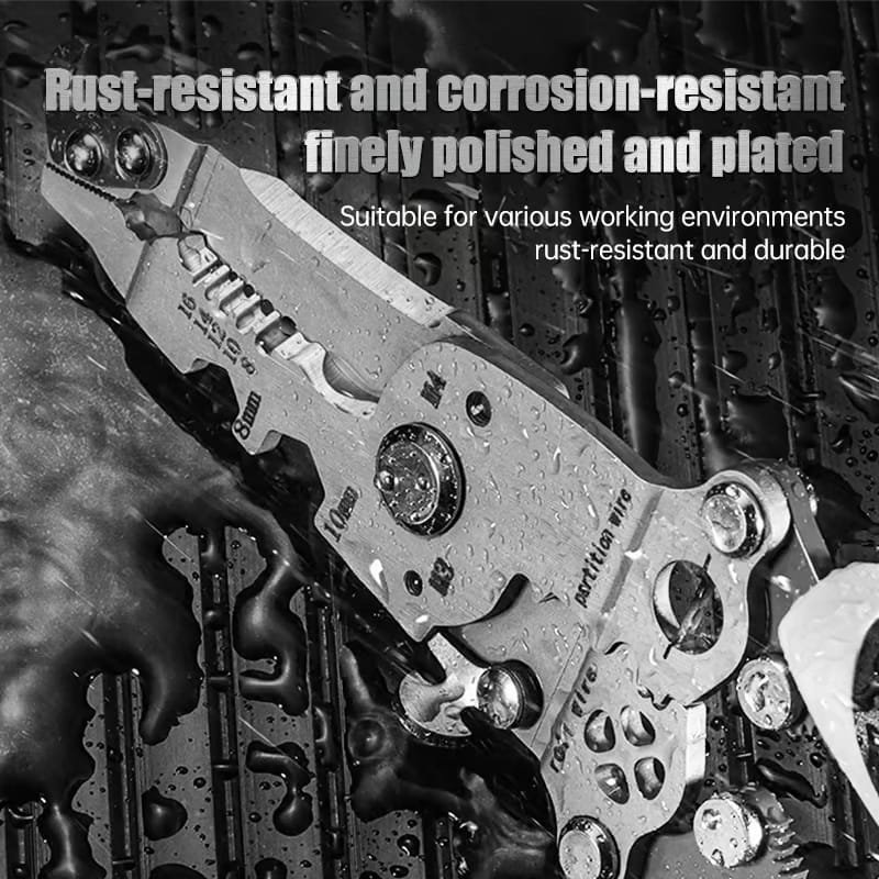 🔥Limited Time Offer 50% OFF🔧 Foldable 15-in-1 Electrician's Multi-Tool for Wire Stripping! - Image 6